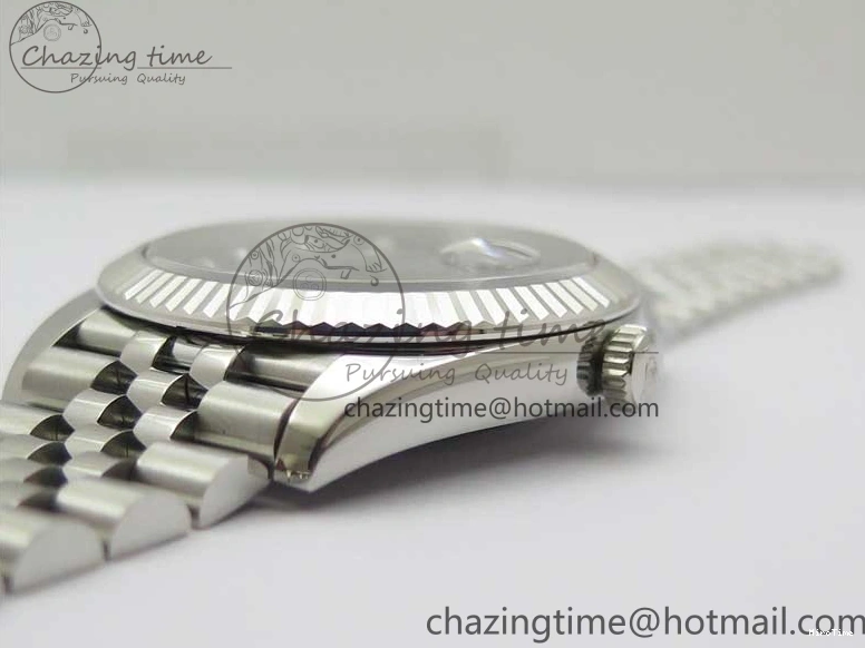 MiroTime 1231 Cozy New DateJust 41 126334 ARF 1:1 Best Edition 904L Steel Blue Diamonds Dial on Jubilee Bracelet A 2548